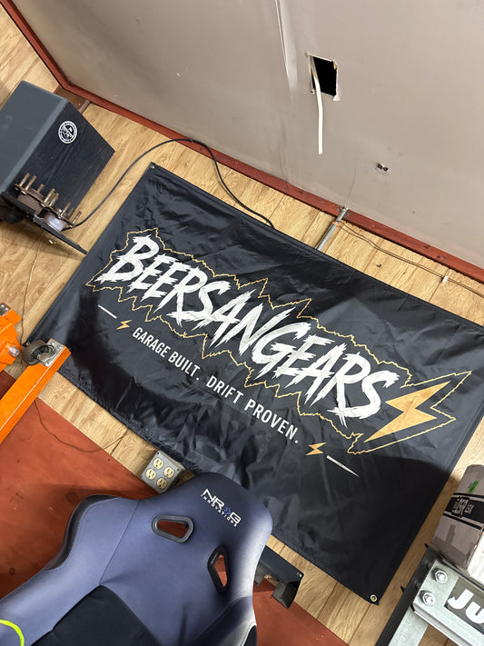BEERSANGEARS Garage Banner – 3’ x 5’
