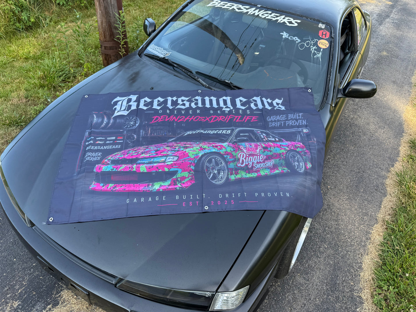 Beersangears Devin driver series garage flag