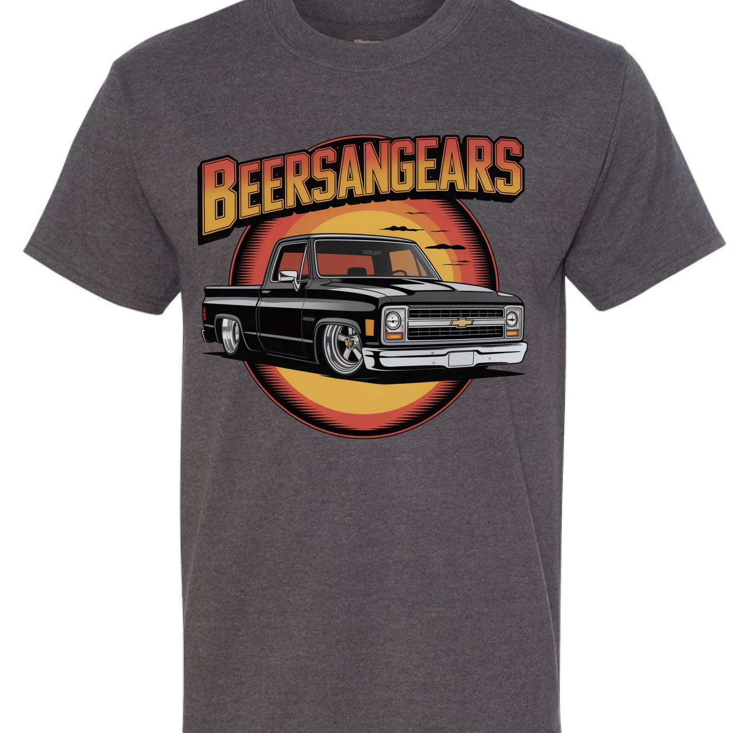 CHARCOAL HEATHER - FRONT